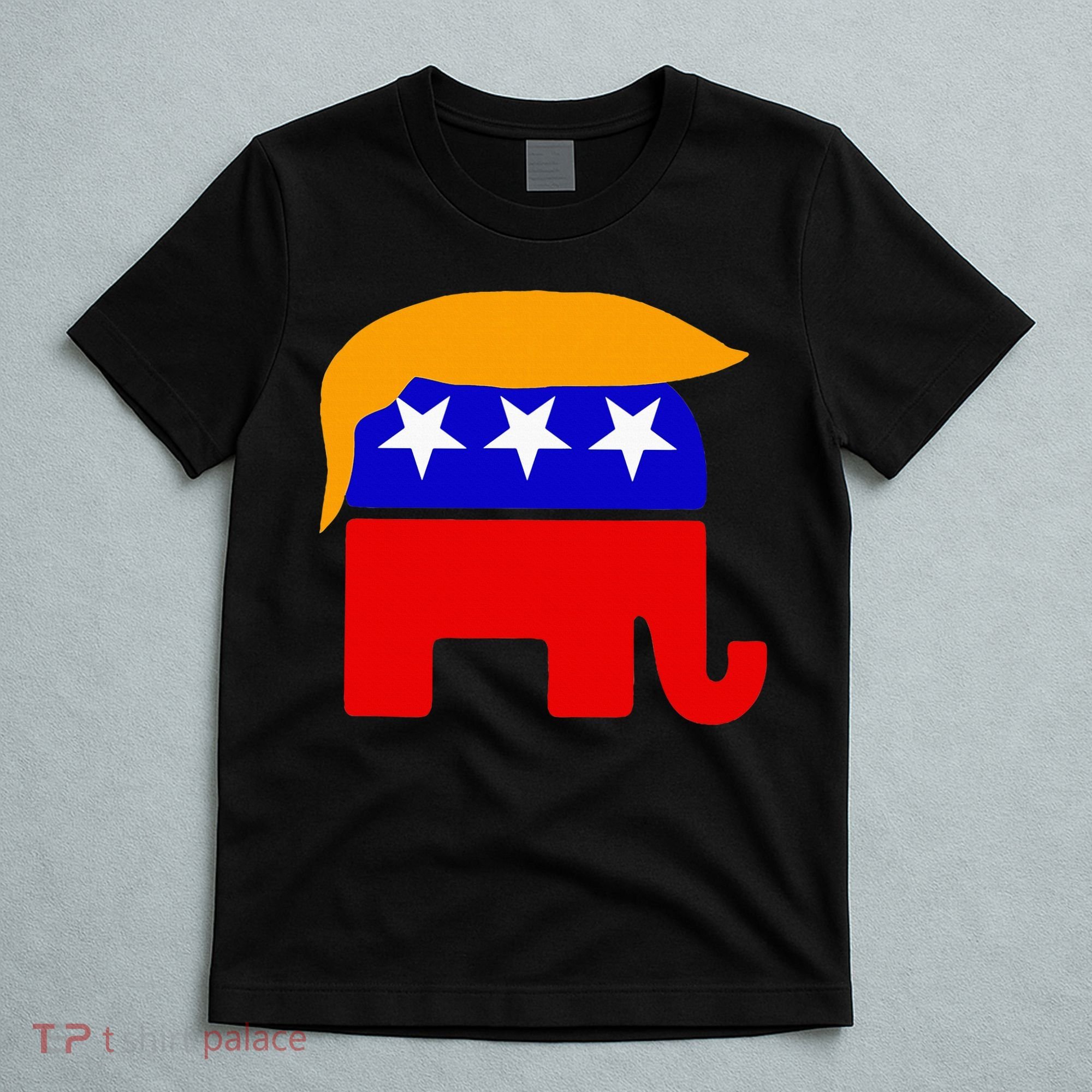 Gop President Donald Trump Republican Elephant Hair T-Shirt