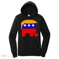 Gop President Donald Trump Republican Elephant Hair Women's Hoodie thumb 0