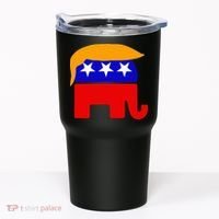 Gop President Donald Trump Republican Elephant Hair Tumbler thumb 0