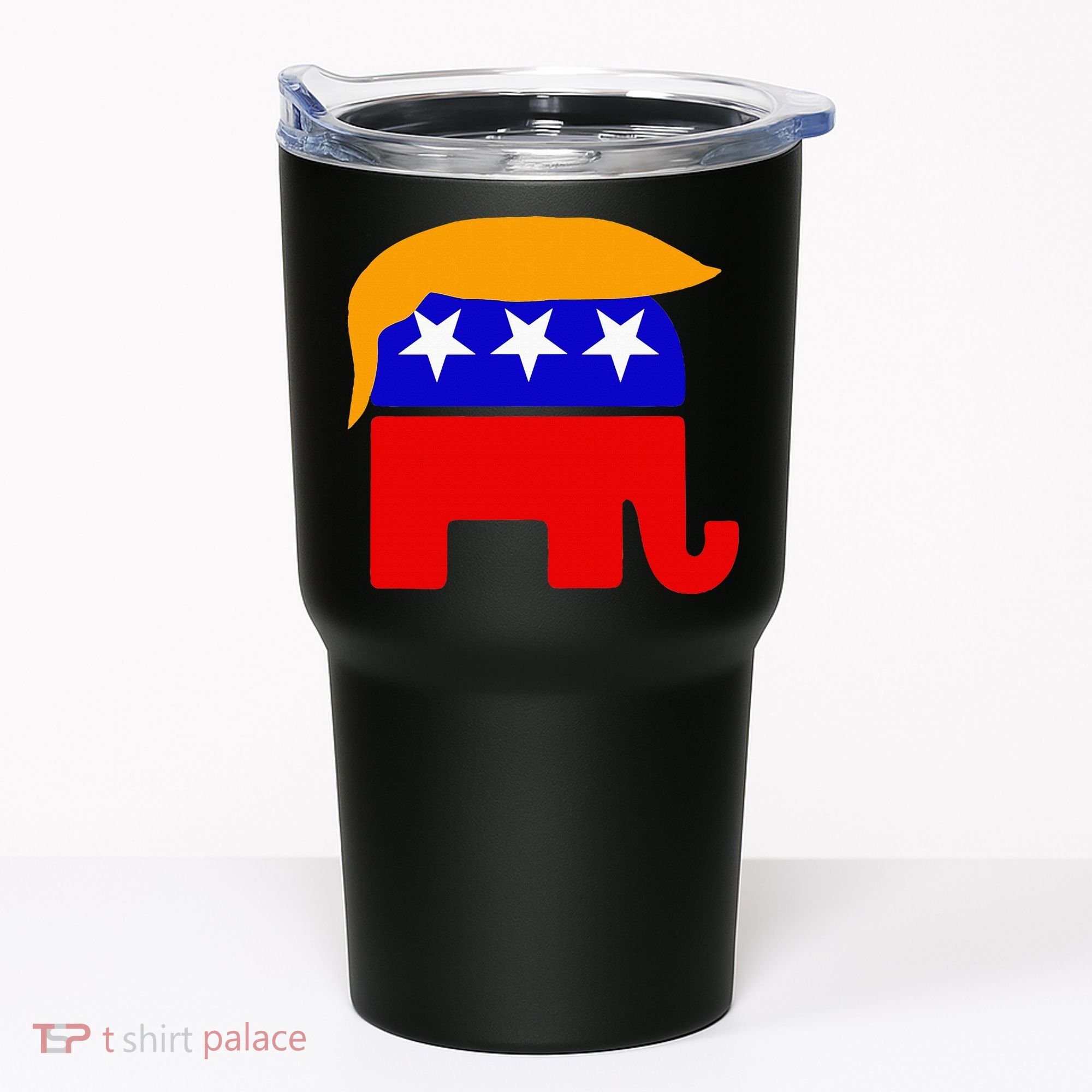 Gop President Donald Trump Republican Elephant Hair Tumbler