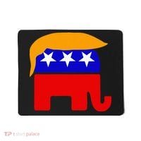 Gop President Donald Trump Republican Elephant Hair Mousepad thumb 0
