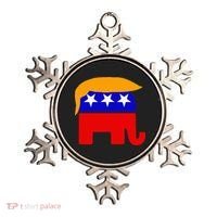 Gop President Donald Trump Republican Elephant Hair Ornament thumb 0