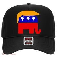 Gop President Donald Trump Republican Elephant Hair Hat thumb 0