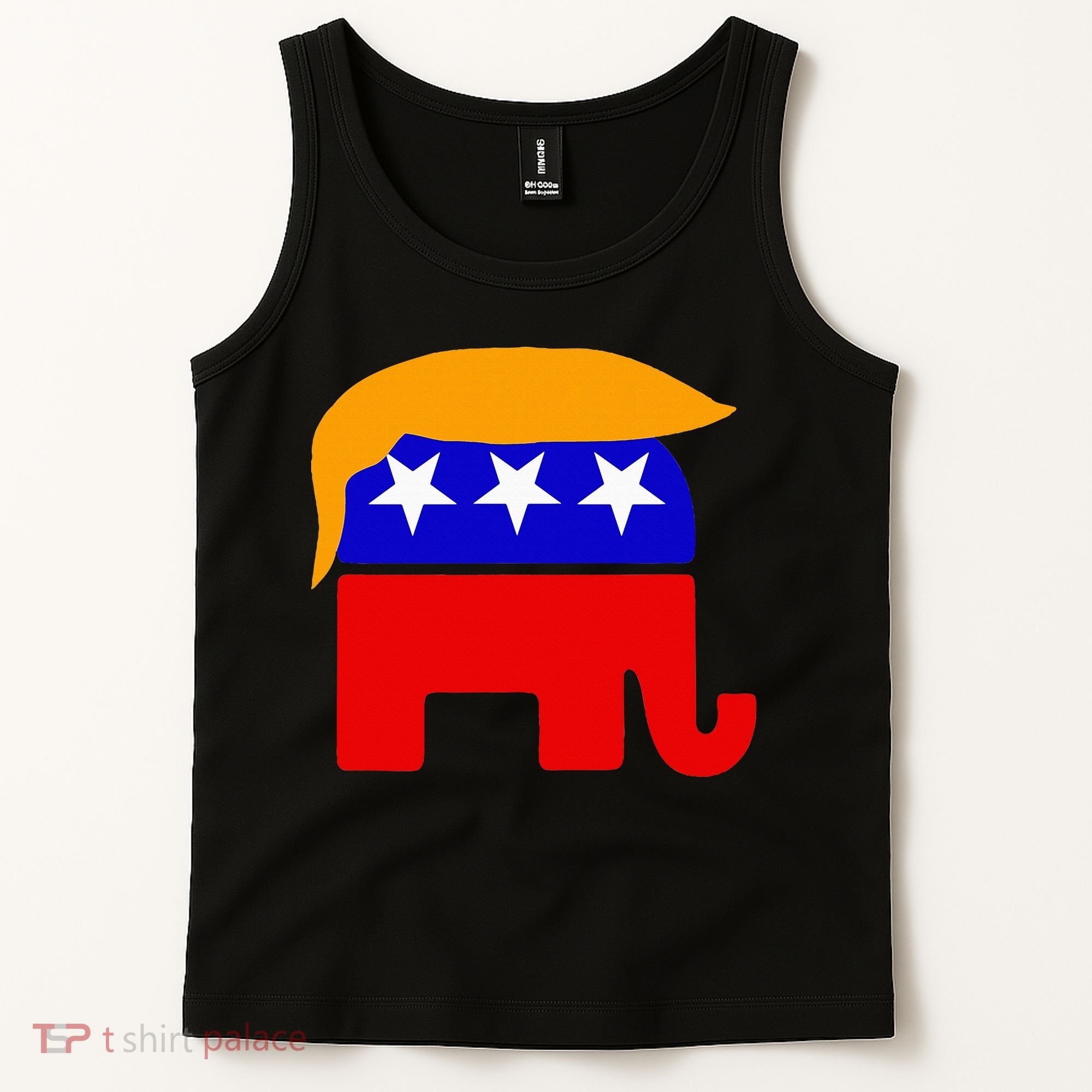 Gop President Donald Trump Republican Elephant Hair Tank Top