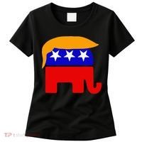 Gop President Donald Trump Republican Elephant Hair Women's T-Shirt thumb 0