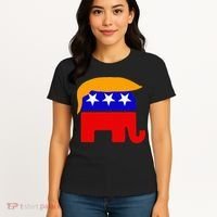 Gop President Donald Trump Republican Elephant Hair Women's T-Shirt thumb 4