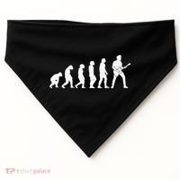 Guitar Player Evolution Guitarist Player Guitar USA-Made Doggie Bandana thumb 0