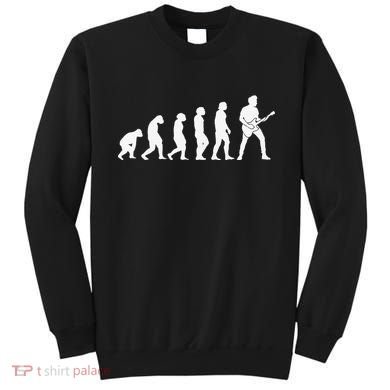 Guitar Player Evolution Guitarist Player Guitar Sweatshirt