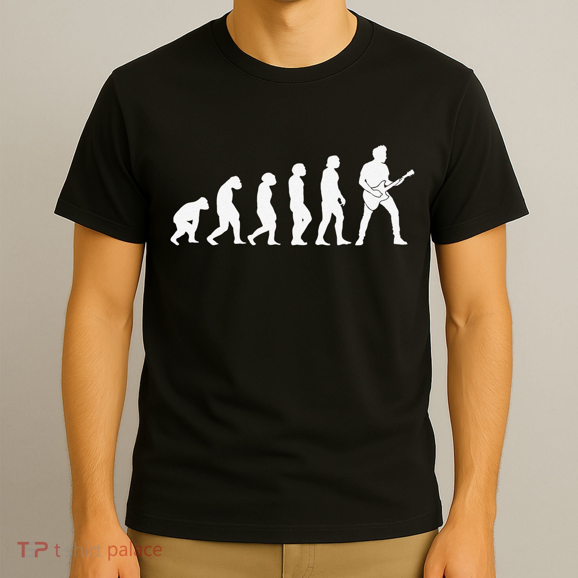 Guitar Player Evolution Guitarist Player Guitar T-Shirt