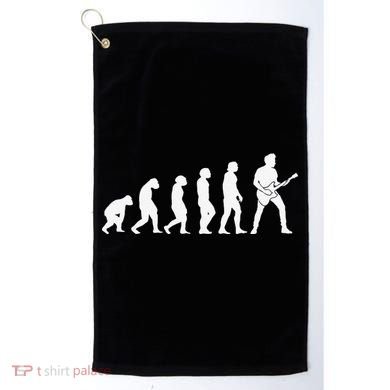 Guitar Player Evolution Guitarist Player Guitar Golf Towel