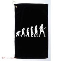 Guitar Player Evolution Guitarist Player Guitar Golf Towel thumb 0
