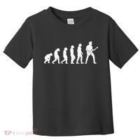 Guitar Player Evolution Guitarist Player Guitar Toddler T-Shirt thumb 0