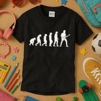 Guitar Player Evolution Guitarist Player Guitar Kids T-Shirt thumb 3