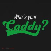 Golf Player Funny Caddy Costume Tournament Who´S Your Caddy Women's Hoodie thumb 2