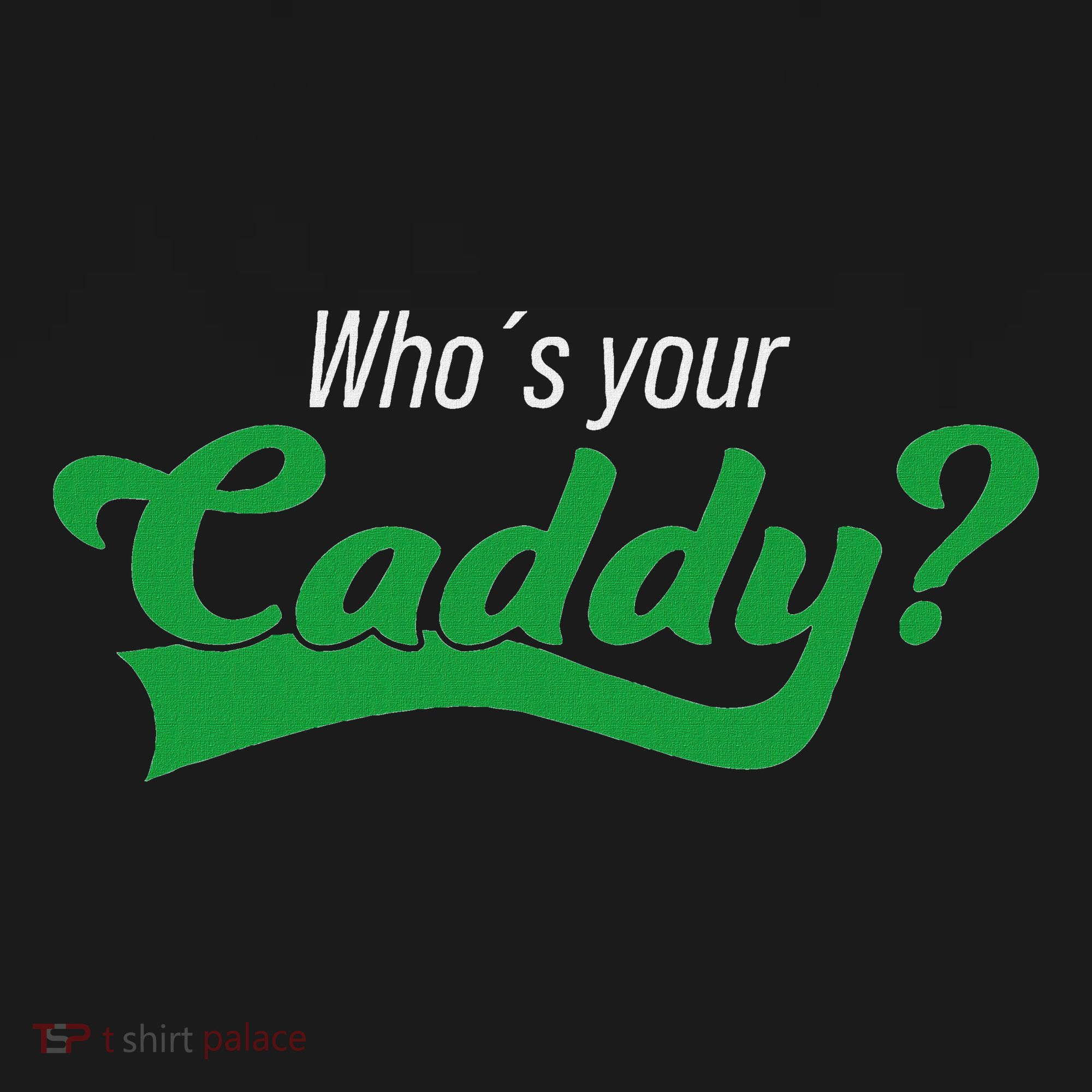 Golf Player Funny Caddy Costume Tournament Who´S Your Caddy Women's Hoodie