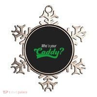 Golf Player Funny Caddy Costume Tournament Who´S Your Caddy Ornament thumb 0