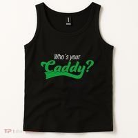 Golf Player Funny Caddy Costume Tournament Who´S Your Caddy Tank Top thumb 2