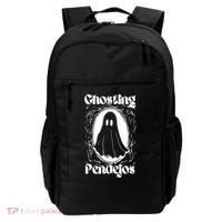 Ghosting Pendejos Funny Mexican Ghost Halloween Backpack thumb 0