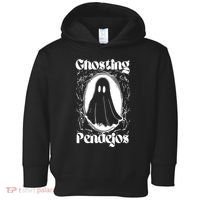 Ghosting Pendejos Funny Mexican Ghost Halloween Toddler Hoodie thumb 0