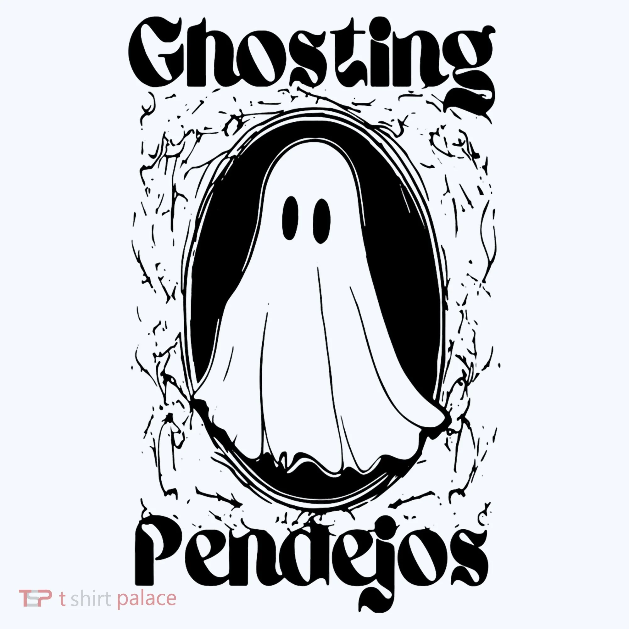 Ghosting Pendejos Funny Mexican Ghost Halloween Long Sleeve Shirt