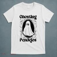 Ghosting Pendejos Funny Mexican Ghost Halloween T-Shirt thumb 5