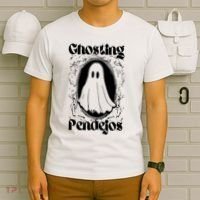 Ghosting Pendejos Funny Mexican Ghost Halloween T-Shirt thumb 6