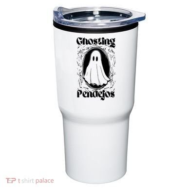 Ghosting Pendejos Funny Mexican Ghost Halloween Tumbler