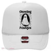 Ghosting Pendejos Funny Mexican Ghost Halloween Hat thumb 0