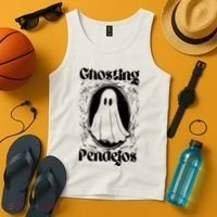 Ghosting Pendejos Funny Mexican Ghost Halloween Tank Top thumb 4