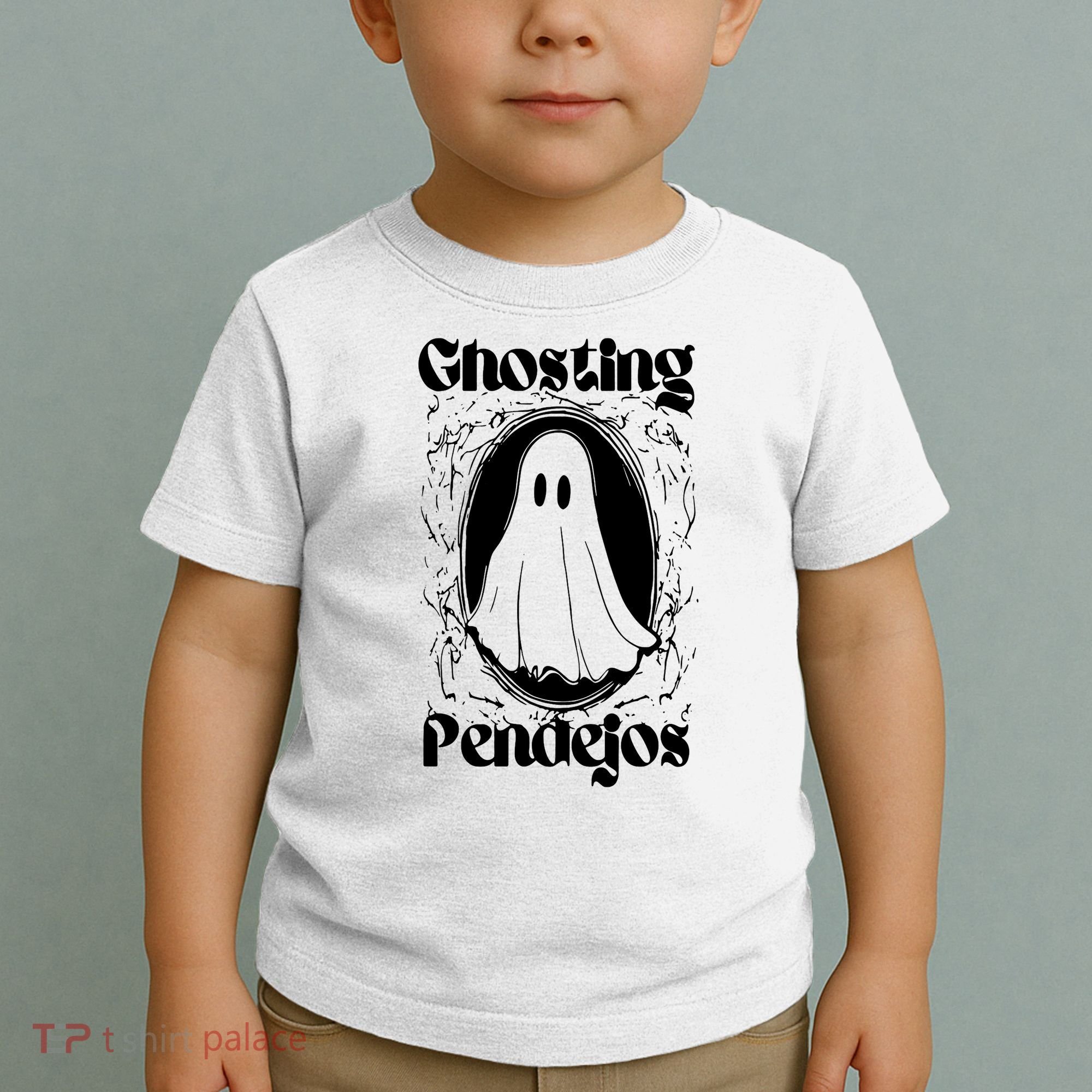 Ghosting Pendejos Funny Mexican Ghost Halloween Toddler T-Shirt
