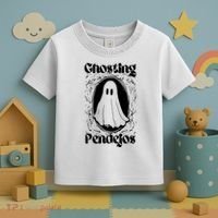 Ghosting Pendejos Funny Mexican Ghost Halloween Toddler T-Shirt thumb 3