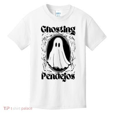 Ghosting Pendejos Funny Mexican Ghost Halloween Kids T-Shirt