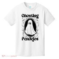 Ghosting Pendejos Funny Mexican Ghost Halloween Kids T-Shirt thumb 0