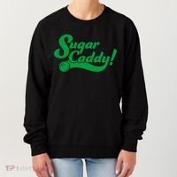 Golf Player Funny Caddy Costume Sugar Caddy Golf Tournament Women's Sweatshirt thumb 0