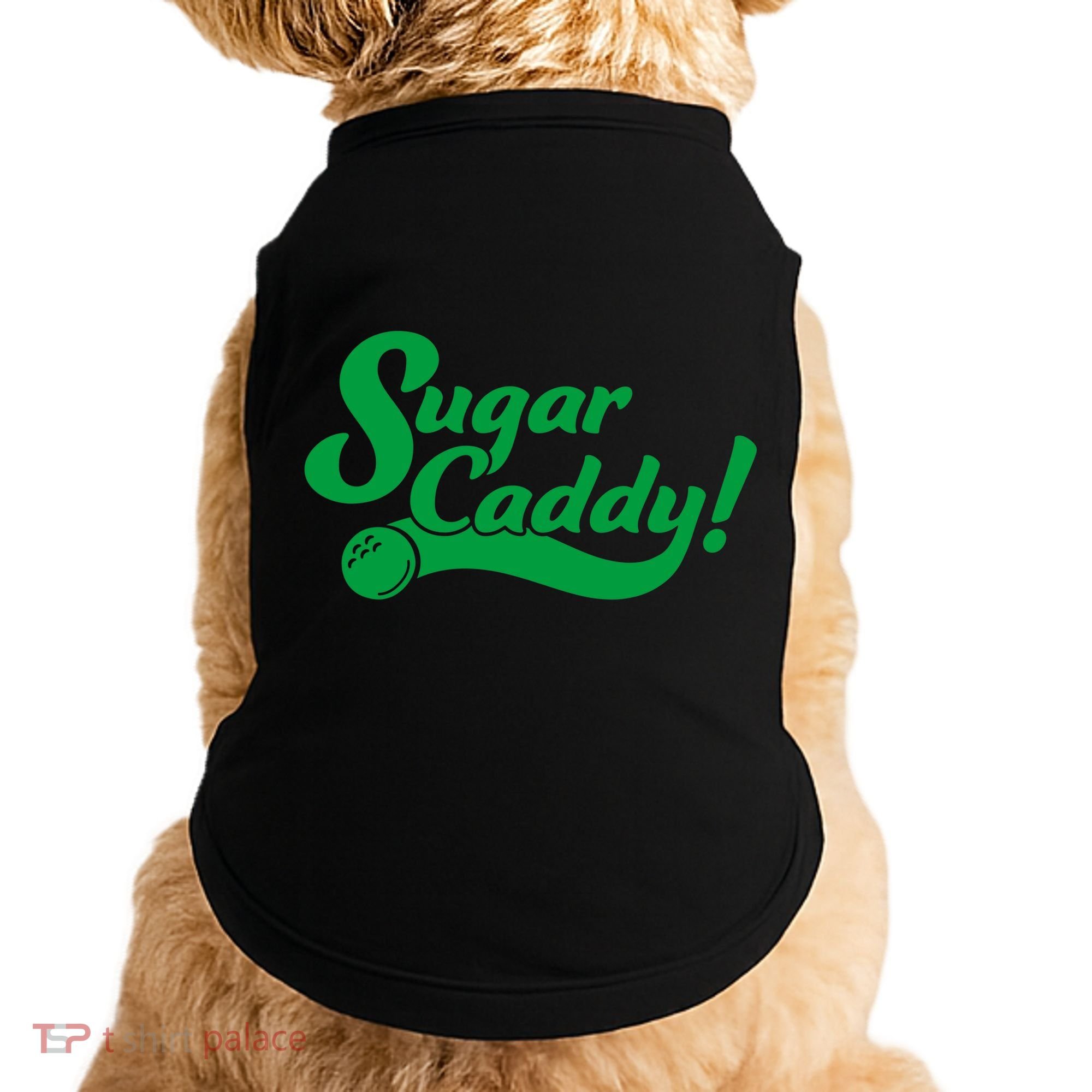 Golf Player Funny Caddy Costume Sugar Caddy Golf Tournament Doggie Tank