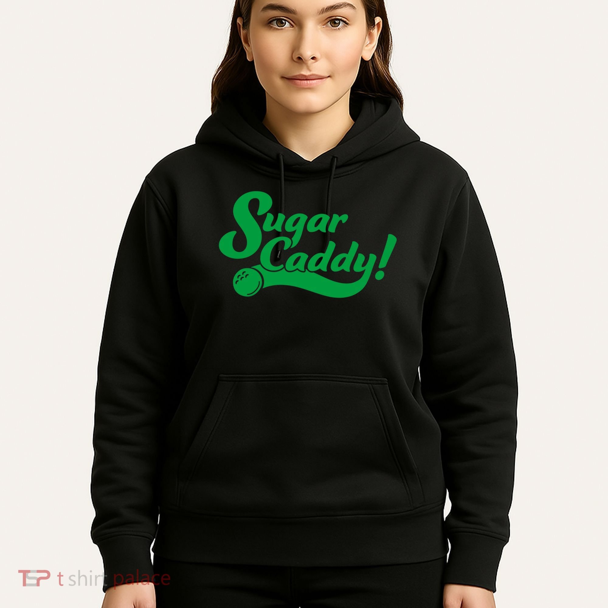 Golf Player Funny Caddy Costume Sugar Caddy Golf Tournament Hoodie