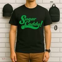 Golf Player Funny Caddy Costume Sugar Caddy Golf Tournament T-Shirt thumb 6