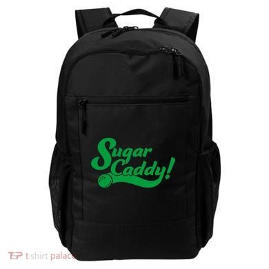 Golf Player Funny Caddy Costume Sugar Caddy Golf Tournament Backpack