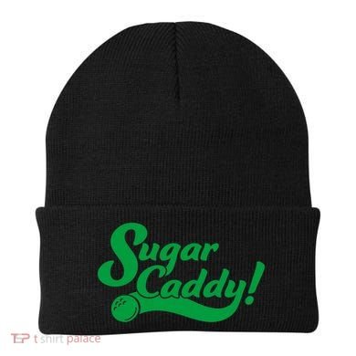 Golf Player Funny Caddy Costume Sugar Caddy Golf Tournament Beanie