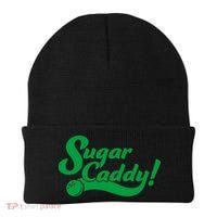 Golf Player Funny Caddy Costume Sugar Caddy Golf Tournament Beanie thumb 0