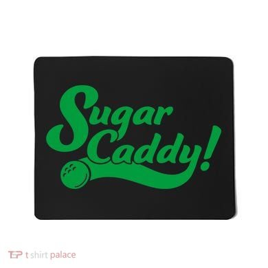 Golf Player Funny Caddy Costume Sugar Caddy Golf Tournament Mousepad