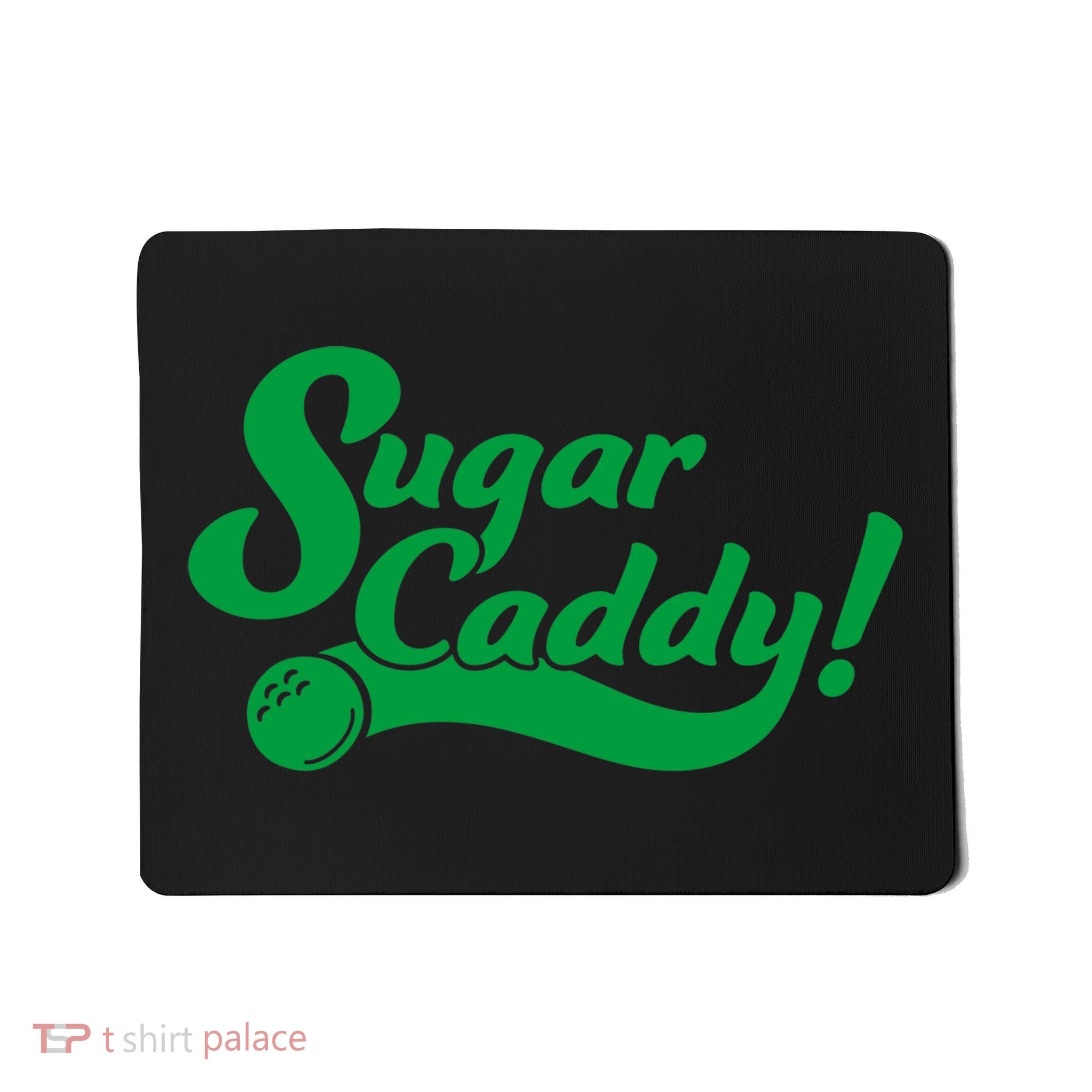 Golf Player Funny Caddy Costume Sugar Caddy Golf Tournament Mousepad