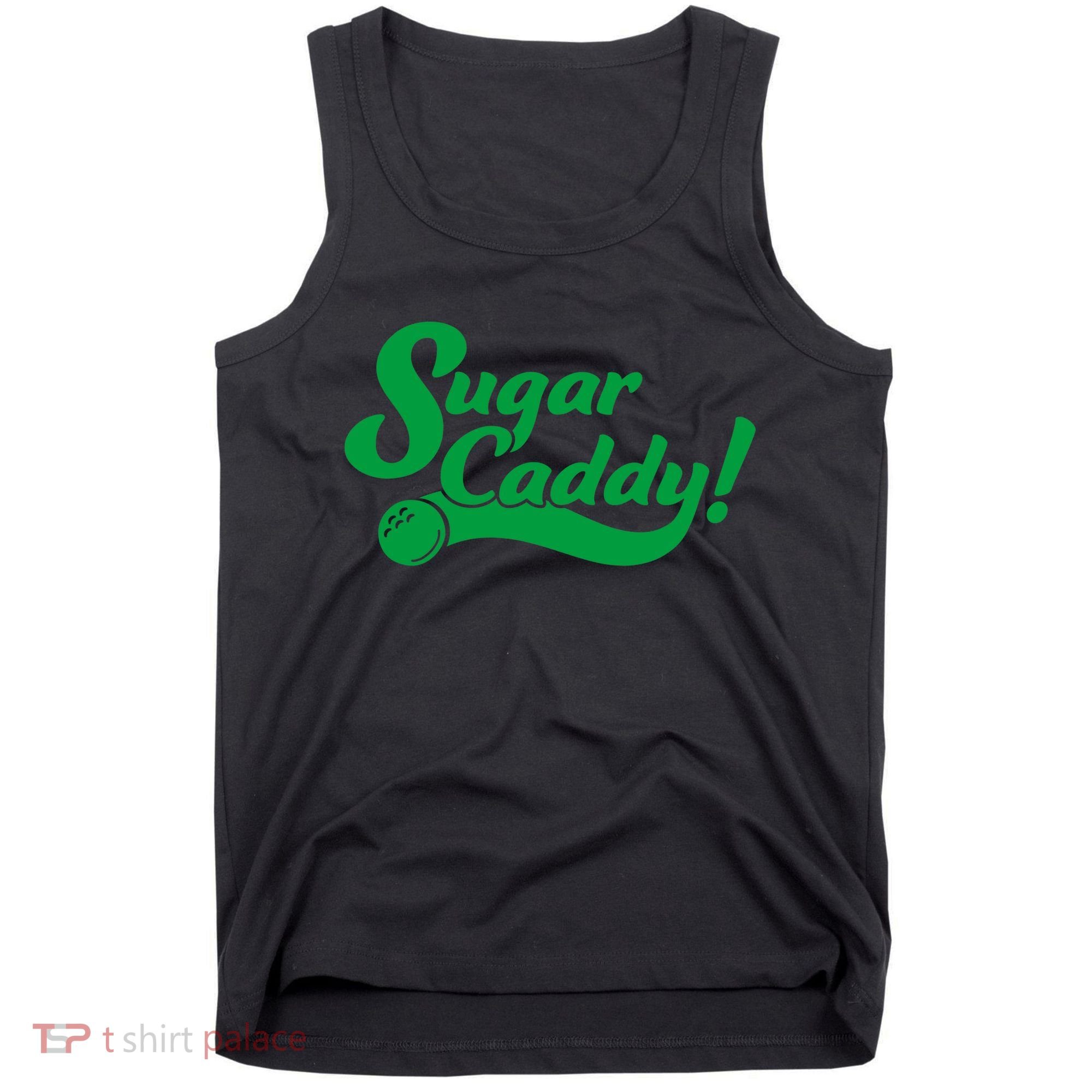 Golf Player Funny Caddy Costume Sugar Caddy Golf Tournament Tank Top