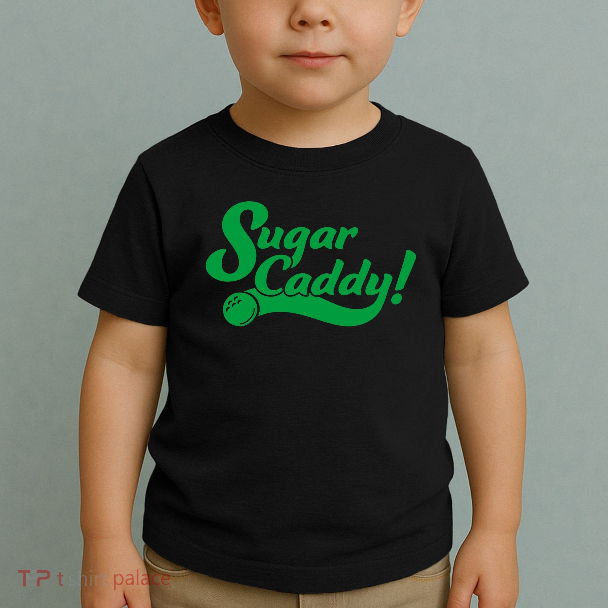 Golf Player Funny Caddy Costume Sugar Caddy Golf Tournament Toddler T-Shirt