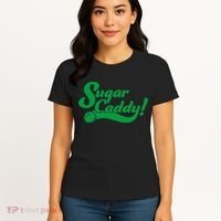 Golf Player Funny Caddy Costume Sugar Caddy Golf Tournament Women's T-Shirt thumb 4