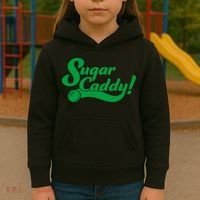 Golf Player Funny Caddy Costume Sugar Caddy Golf Tournament Kids Hoodie thumb 3