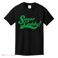 Golf Player Funny Caddy Costume Sugar Caddy Golf Tournament Kids T-Shirt thumb 0