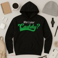 Golf Player Funny Caddy Costume Tournament Who´s Your Caddy Hoodie thumb 3