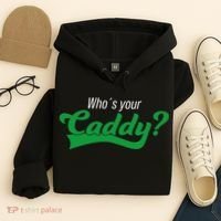 Golf Player Funny Caddy Costume Tournament Who´s Your Caddy Hoodie thumb 4
