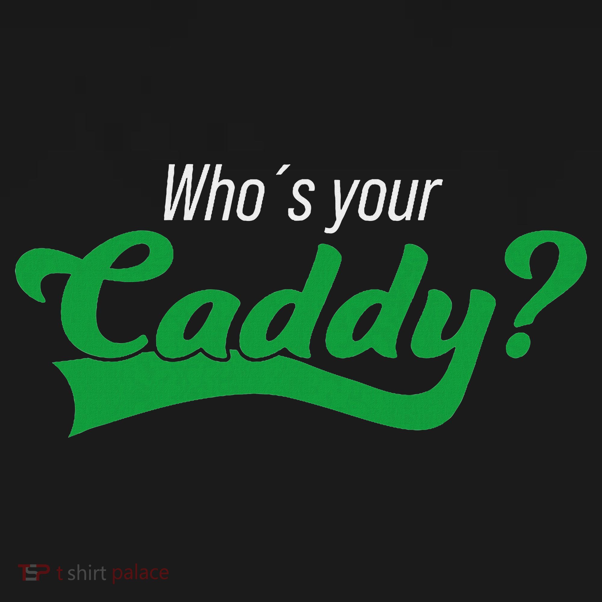 Golf Player Funny Caddy Costume Tournament Who´s Your Caddy Mousepad